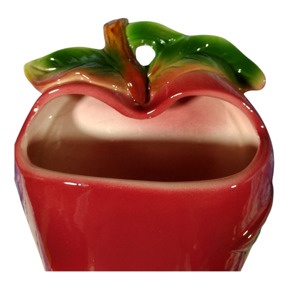 Vintage Lillian Vernon Apple‎ Wall Pocket - Picture 3 of 10
